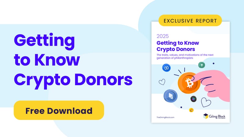 Getting to Know Crypto Donors